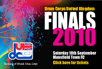 Click here for details for the DCUK British Drum Corps Championships inc Ticket Sales